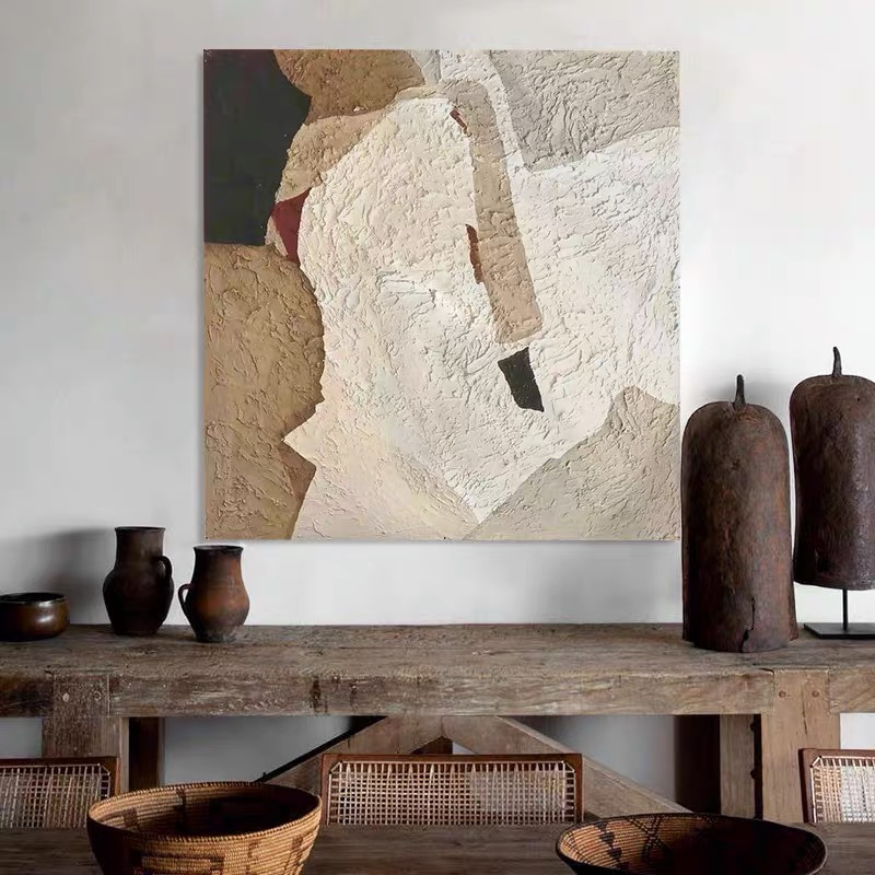 Wabi-Sabi Plaster Art #AR028
