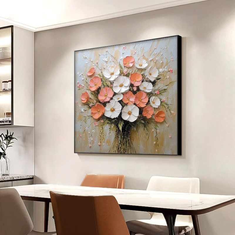 Plaster Floral Art #AR055