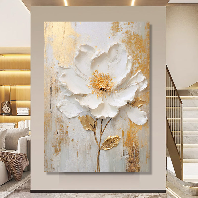 Plaster Floral Art #AR153