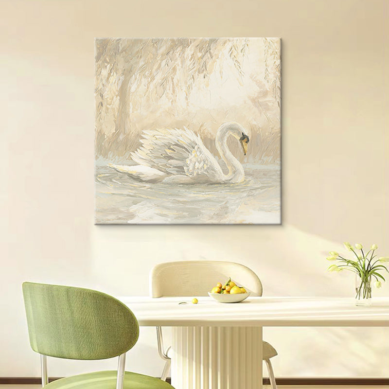 Plaster Swan Art #AR167