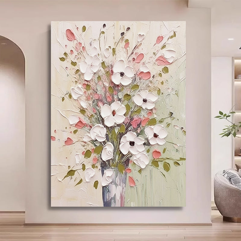 Plaster Floral Art #AR156