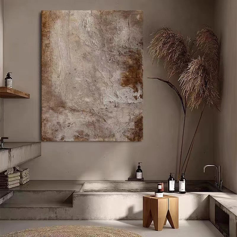 Wabi-Sabi Plaster Art #LM007