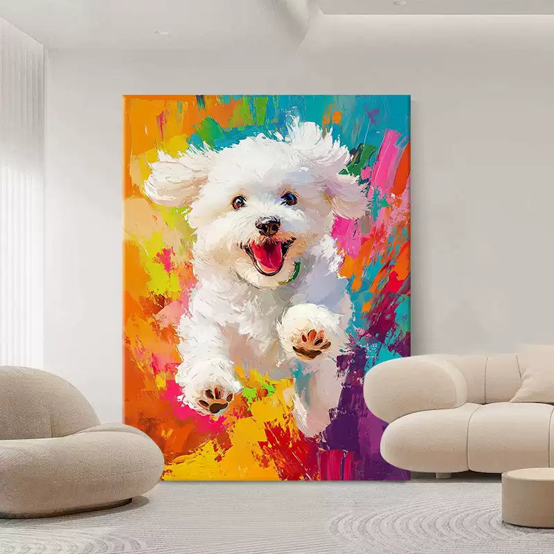 Colorful Dog Art #AR169
