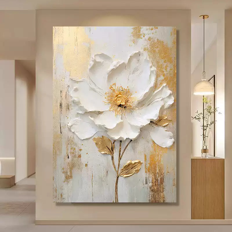 Plaster Floral Art #AR153