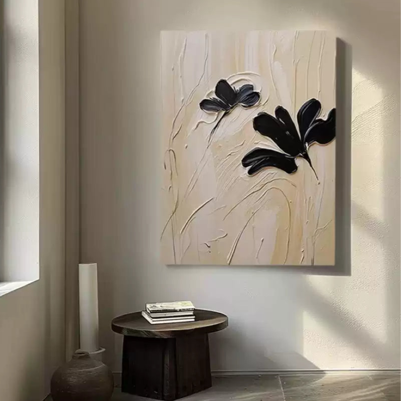 Plaster Floral Art #AR150B