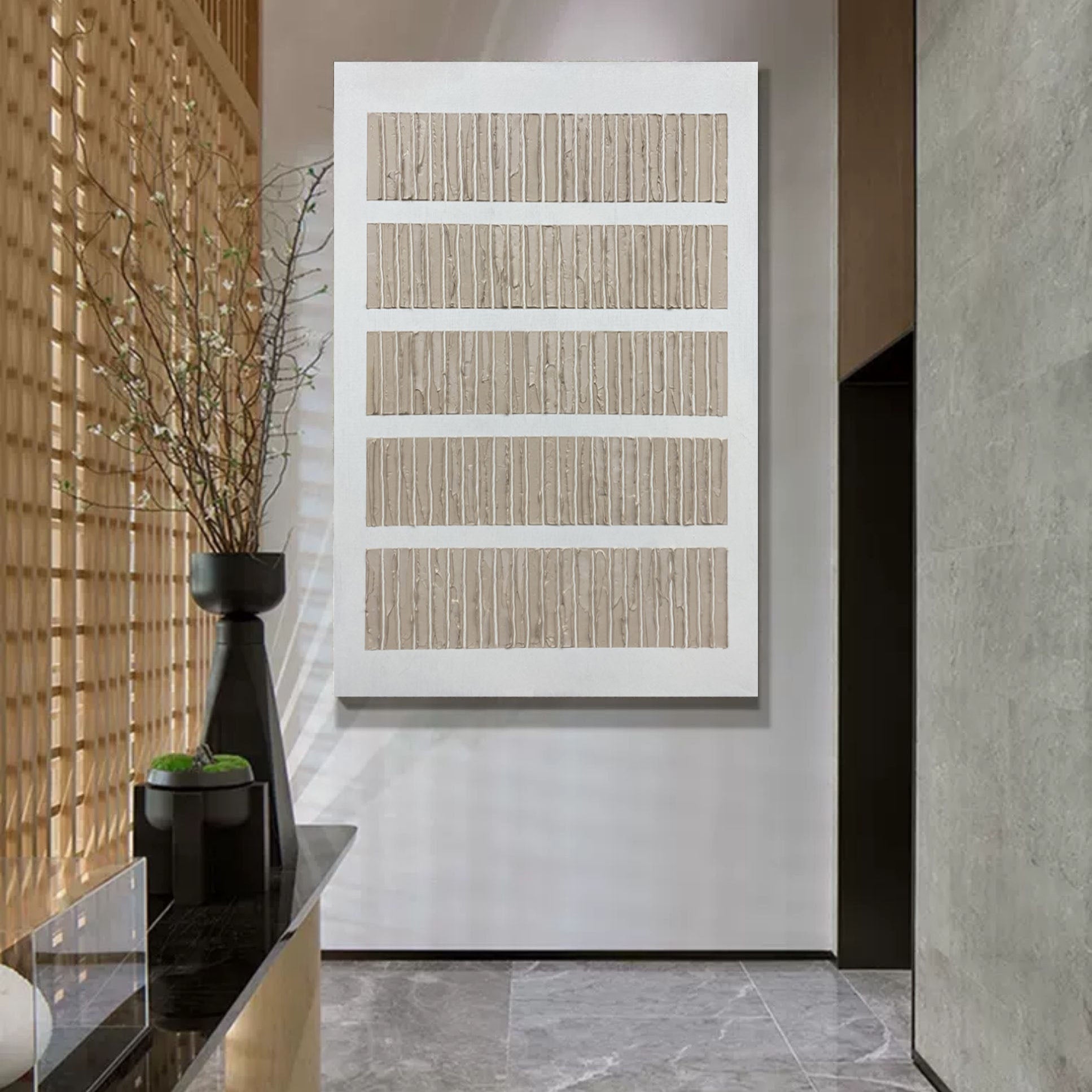 Wabi-Sabi Minimalism Art #MS130