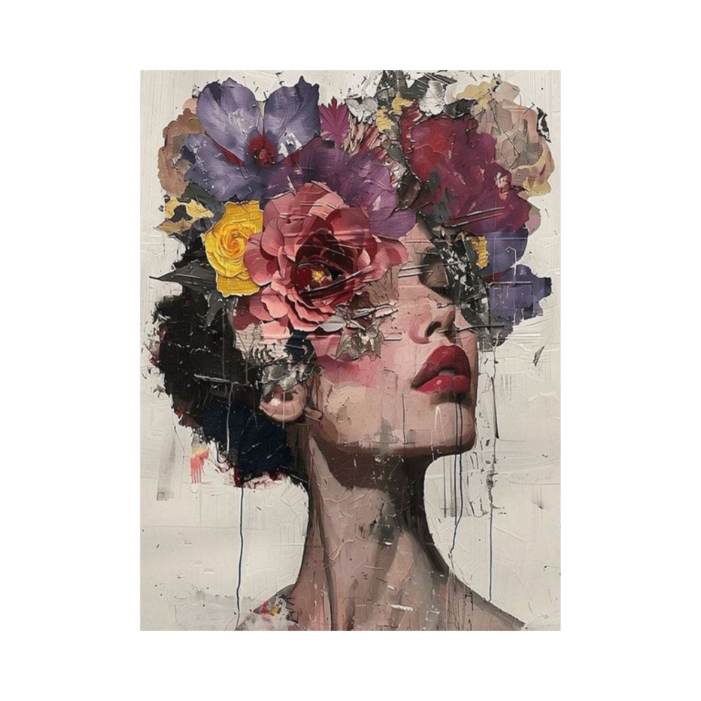 Portrait Floral Art #AR036