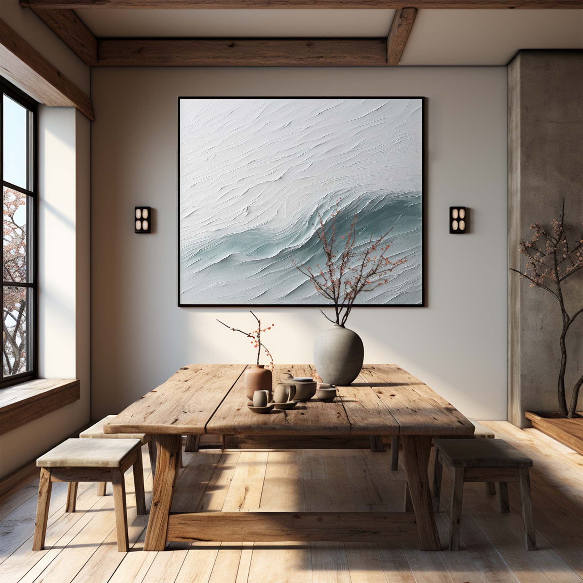Wabi-Sabi Abstract Art #MS039