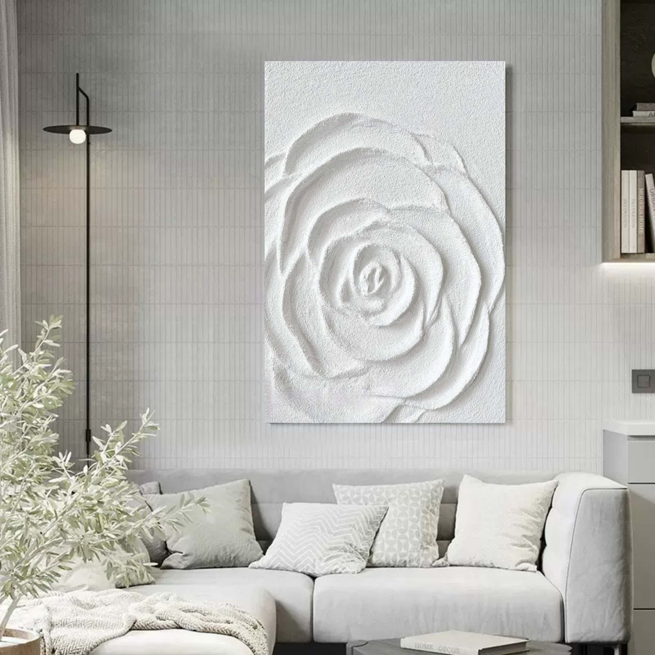 Plaster Floral Art #MS086