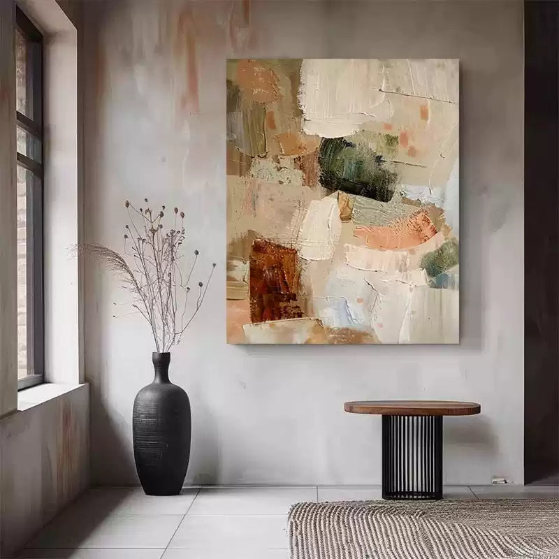 Wabi-Sabi Plaster Art #AR004