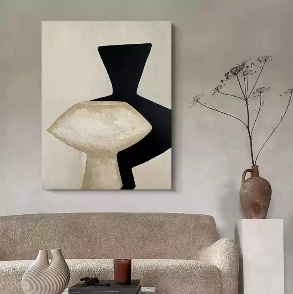 Wabi-Sabi Plaster Art #AR011