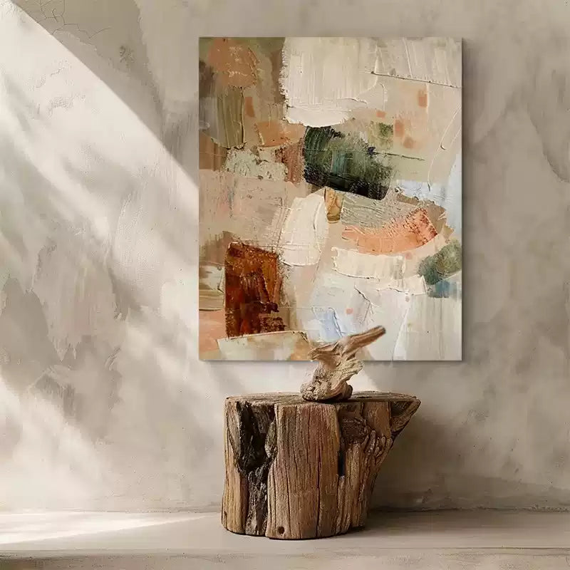 Wabi-Sabi Plaster Art #AR004