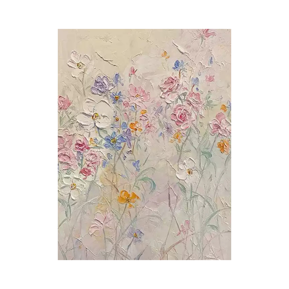 Plaster Floral Art #AR073