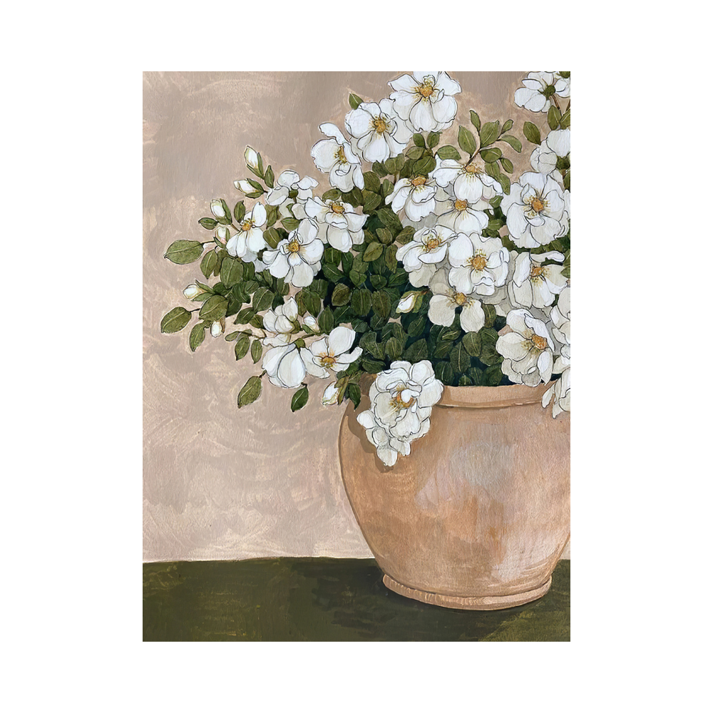 Vintage Floral Art #AR078