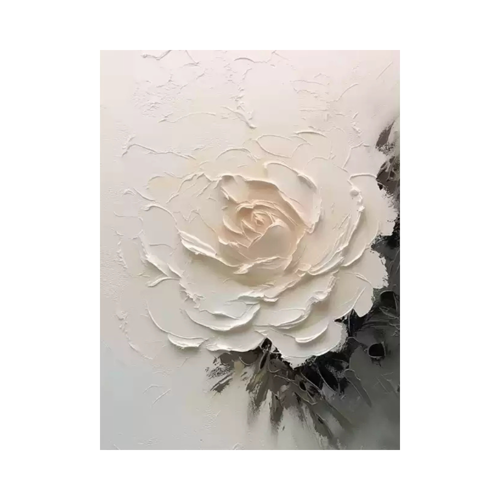 Plaster Floral Art #AR110