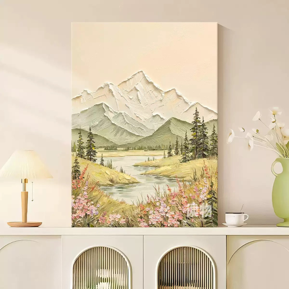 Creamy Landscape Art #AR118