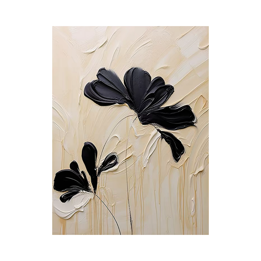 Plaster Floral Art #AR150A