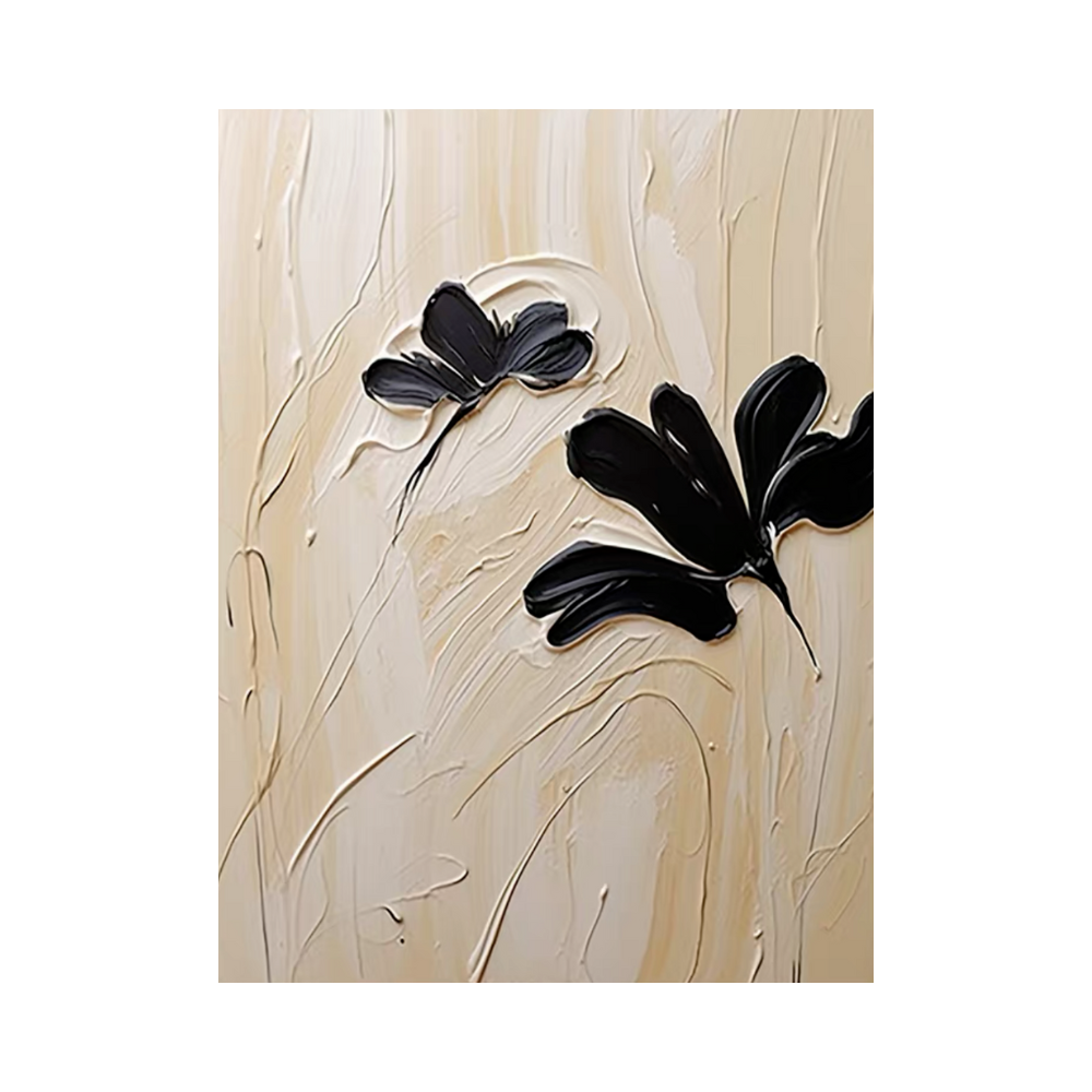 Plaster Floral Art #AR150B