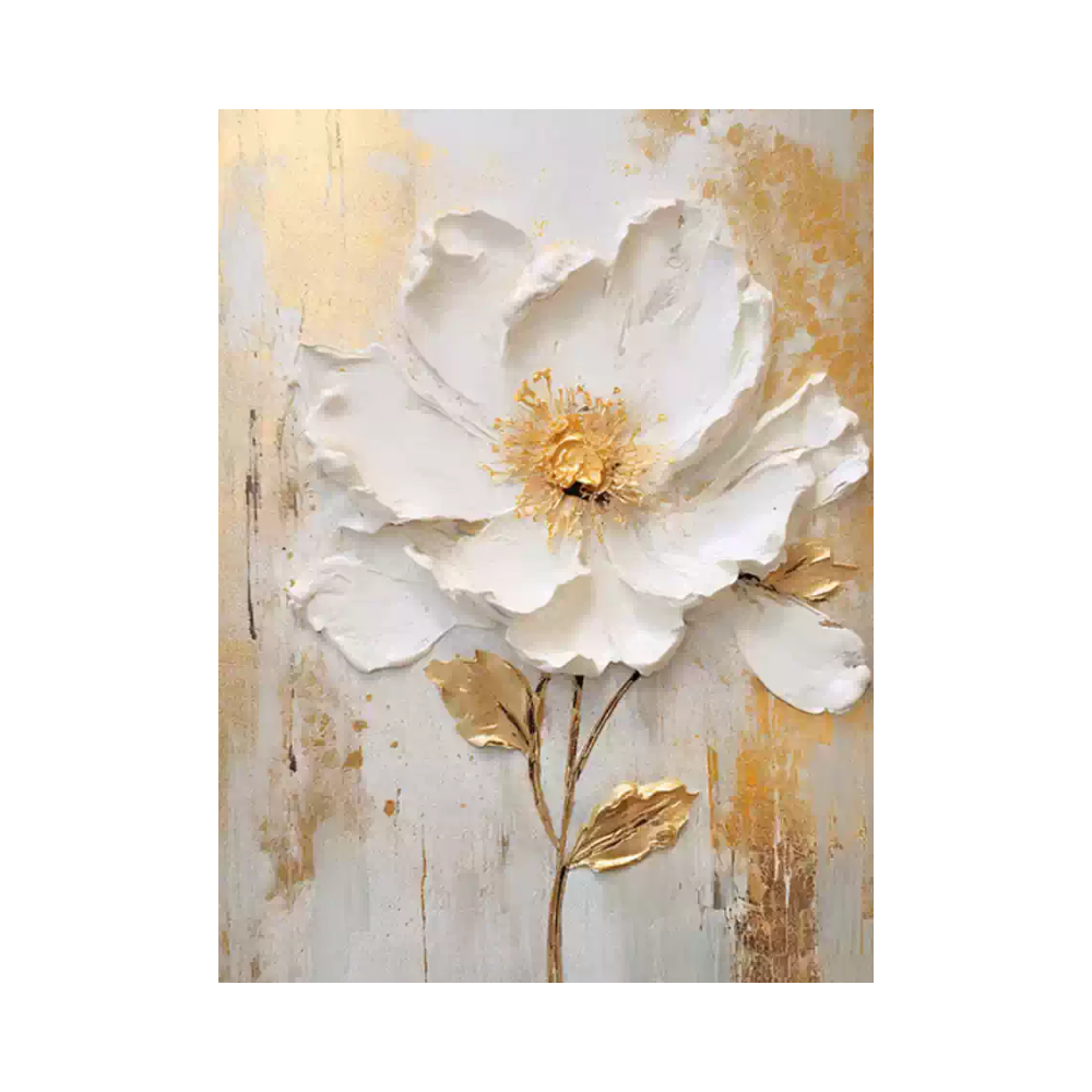 Plaster Floral Art #AR153