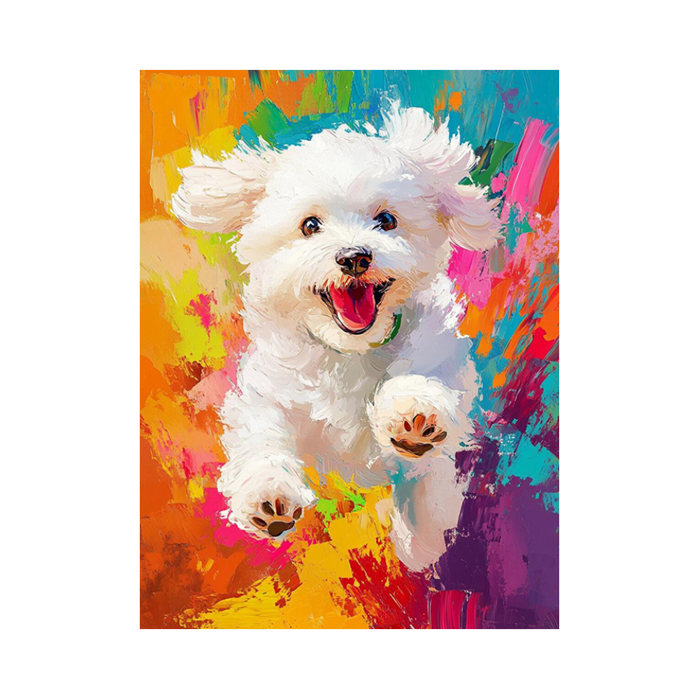 Colorful Dog Art #AR169