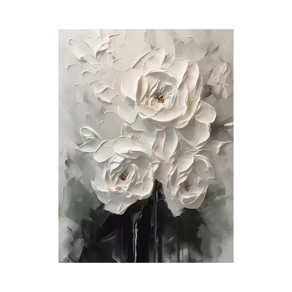 Plaster Floral Art #AR181
