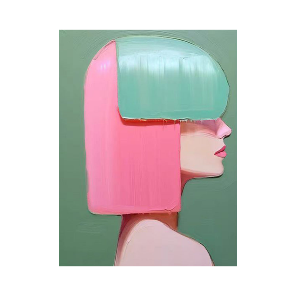 Portrait Colorful Art #LM069