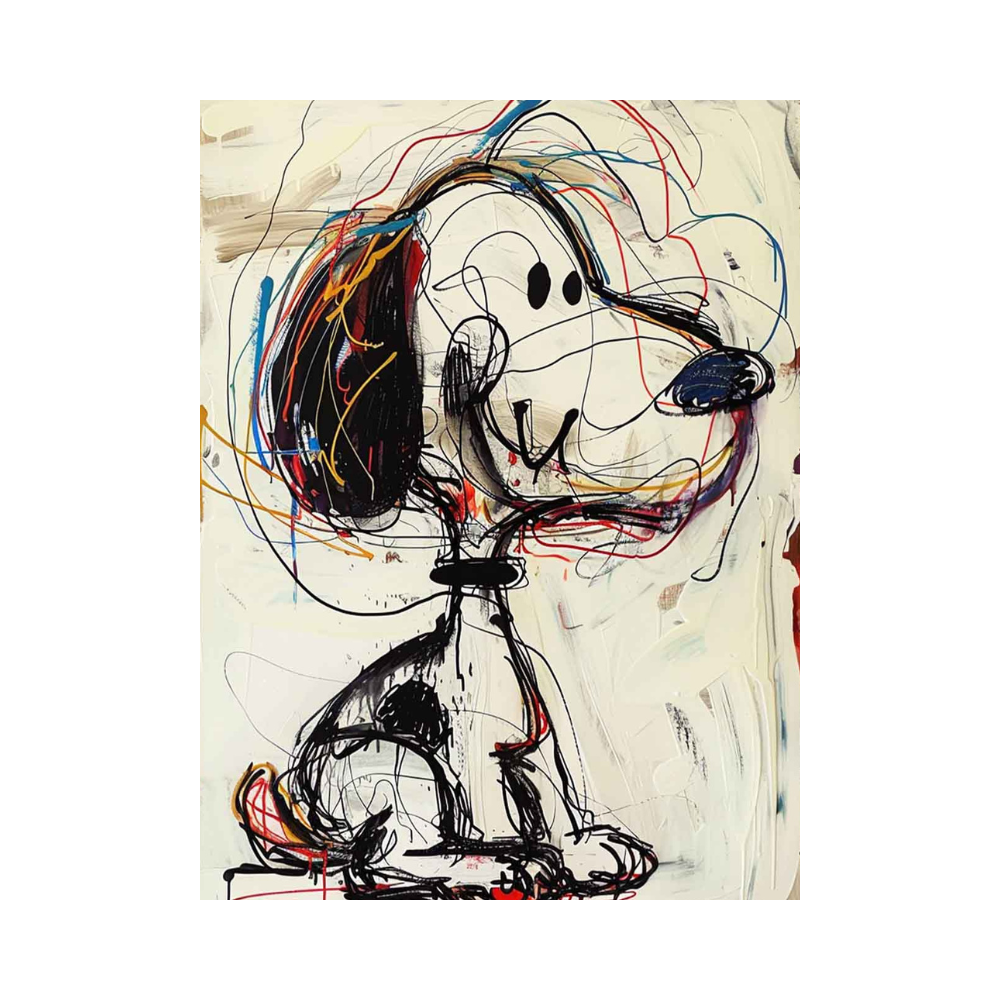 Abstract Animal Art #MS005