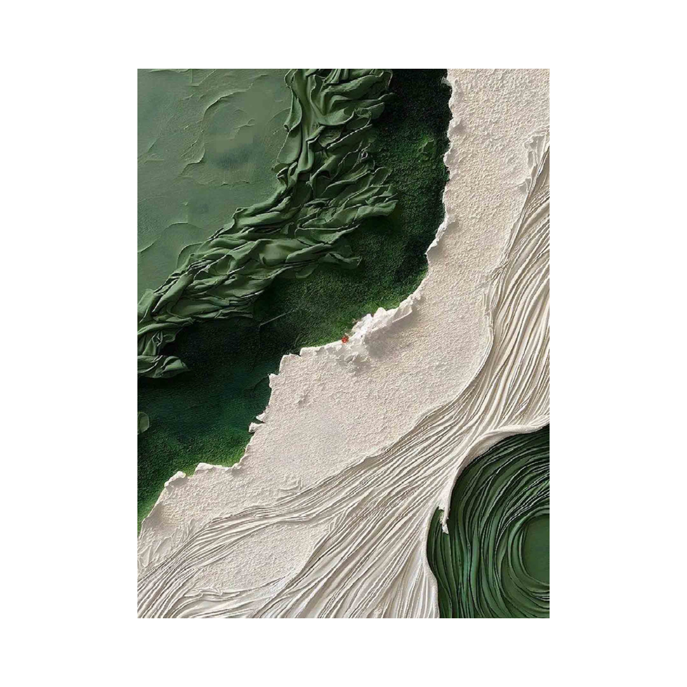 Plaster Abstract Art #MS007