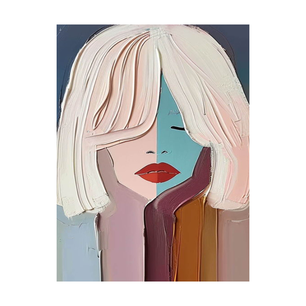 Abstract Portrait Art #MS065