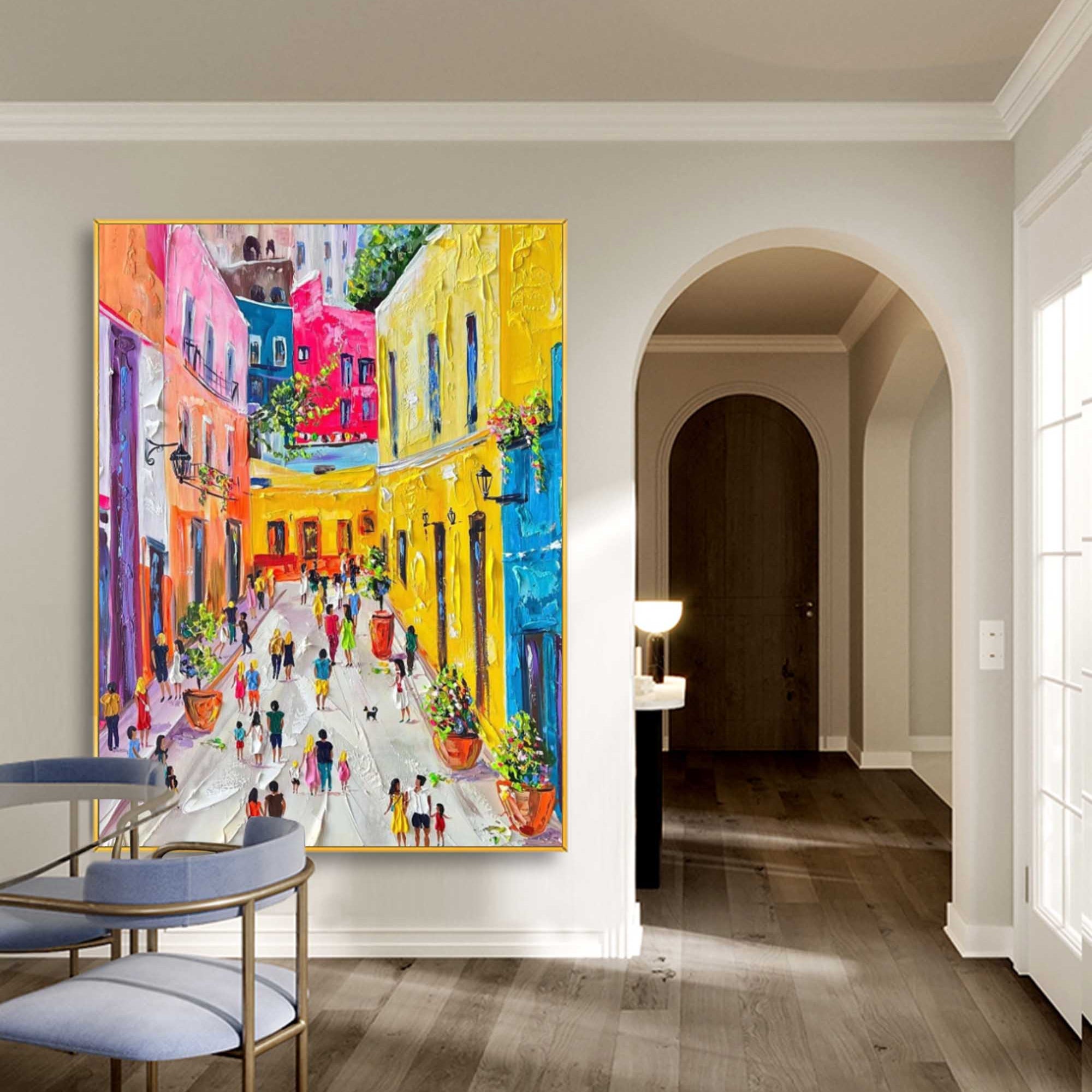 Plaster Colorful Art #MS037