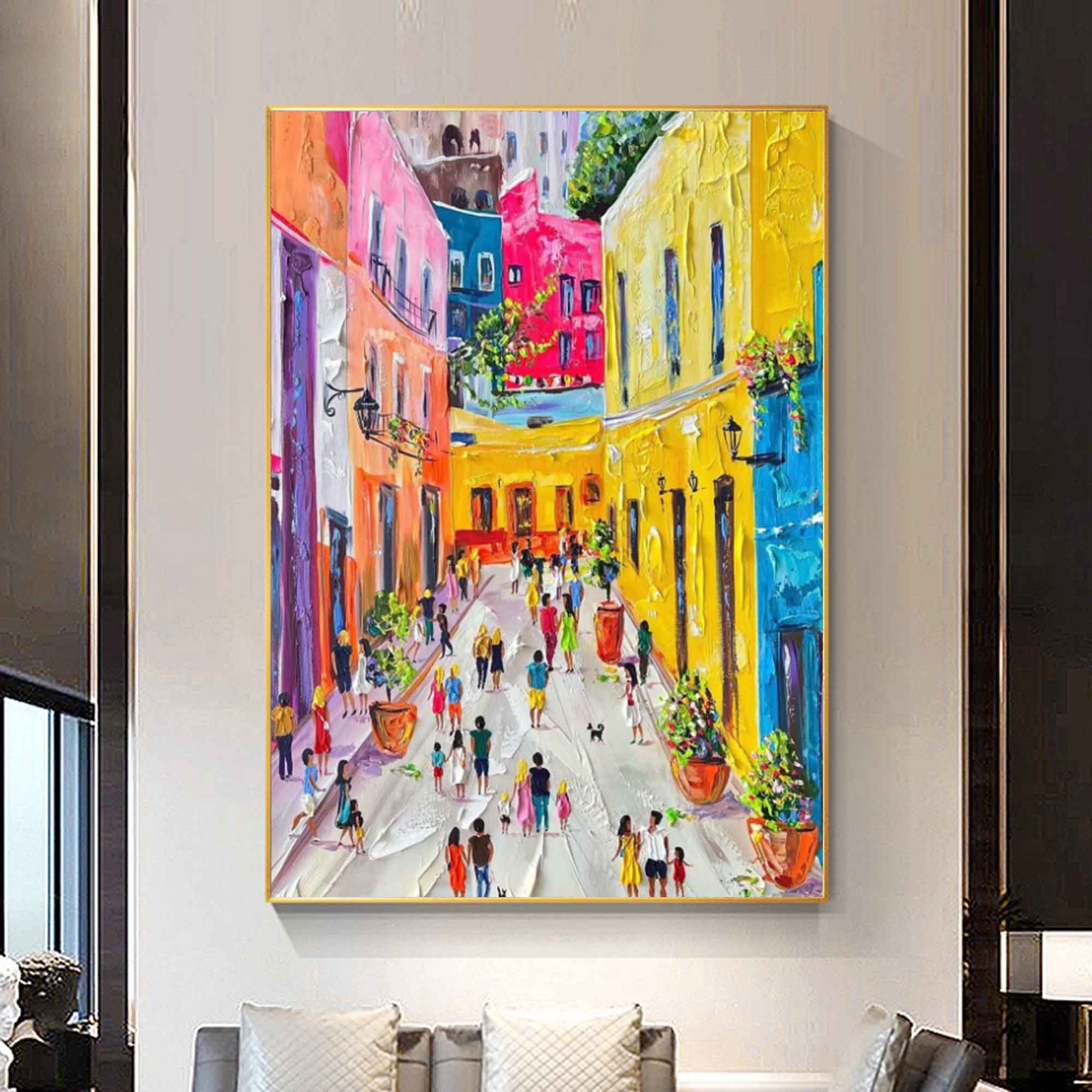 Plaster Colorful Art #MS037