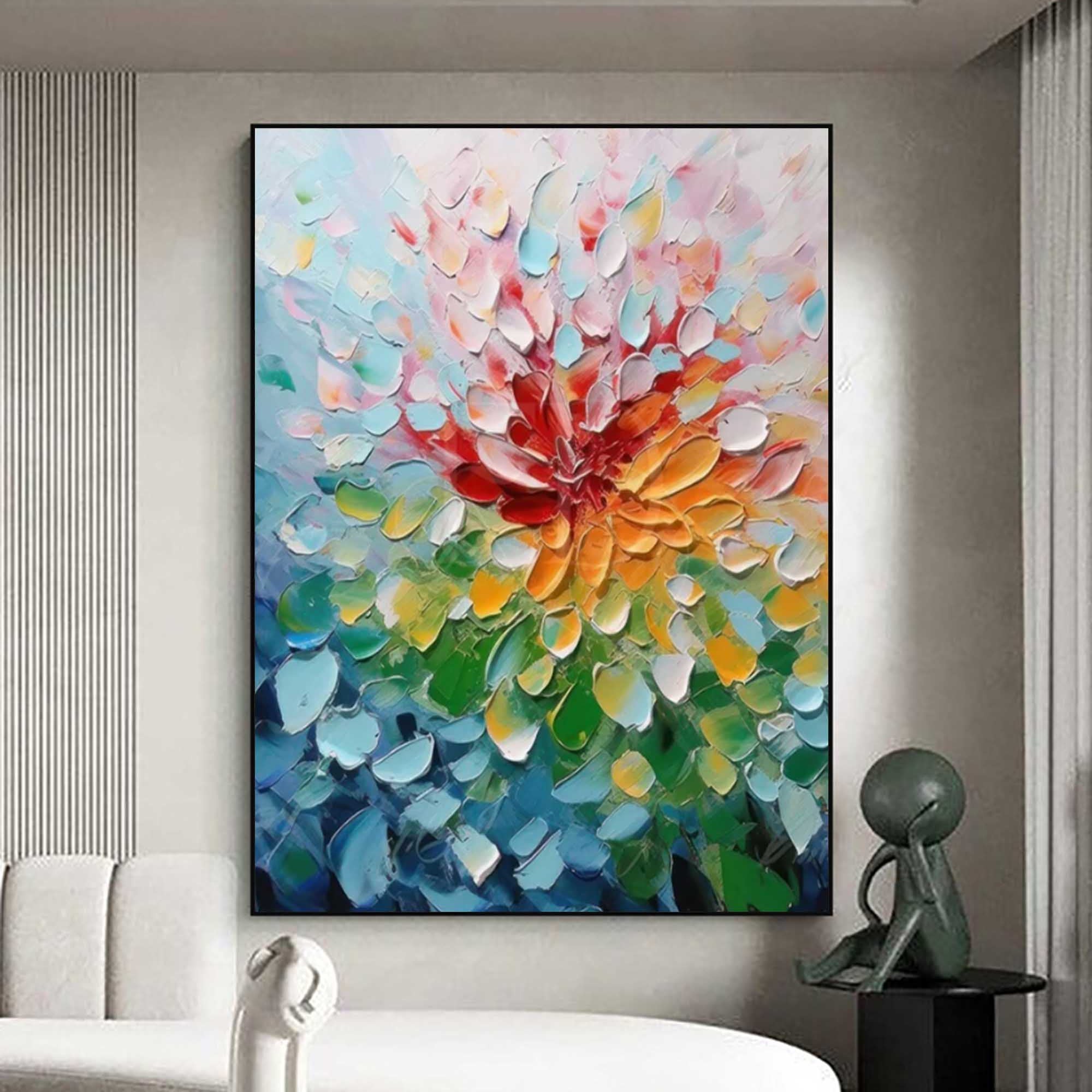 Colorful Flower Art #MS049