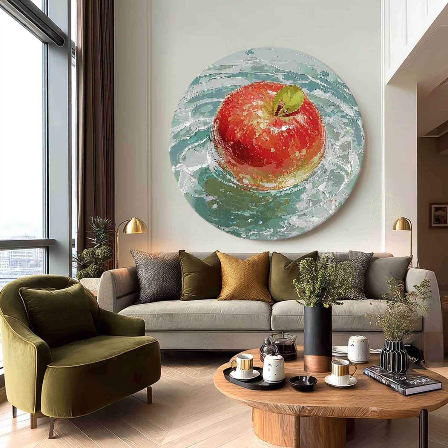 Round Wall Art #MS227