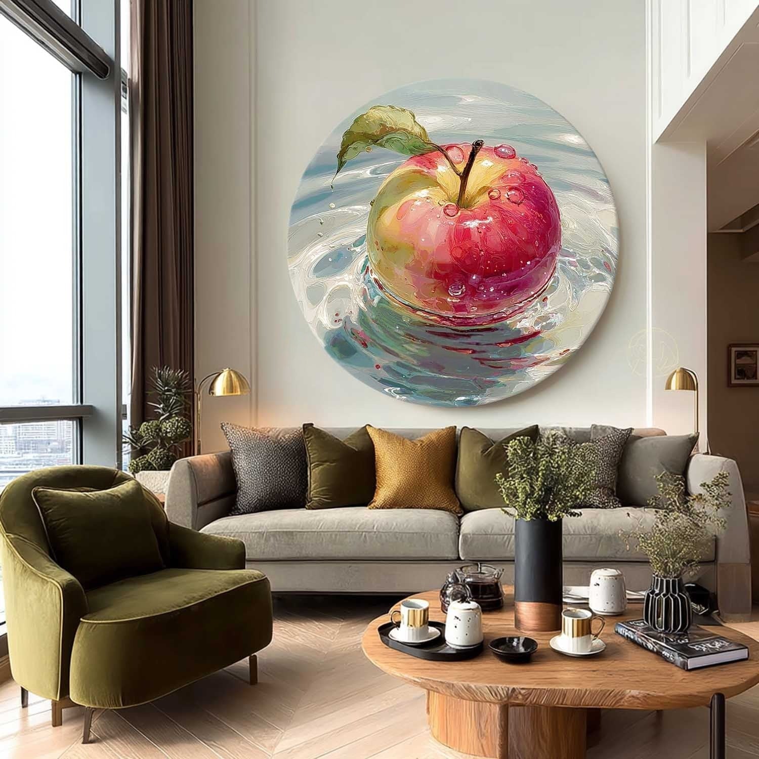 Round Wall Art #MS228