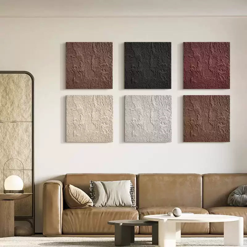 Wabi-Sabi Plaster Art #AR015F