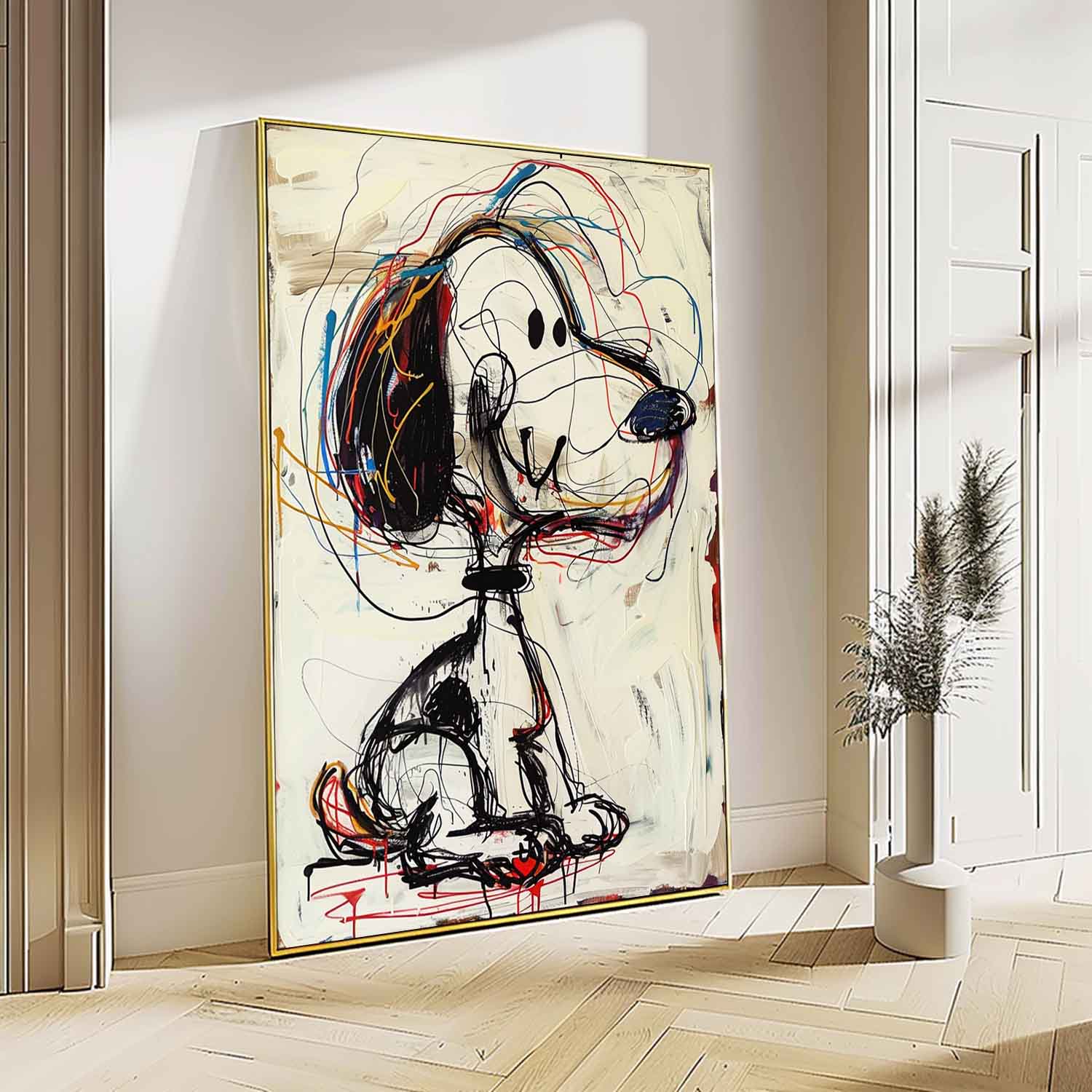 Abstract Animal Art #MS005