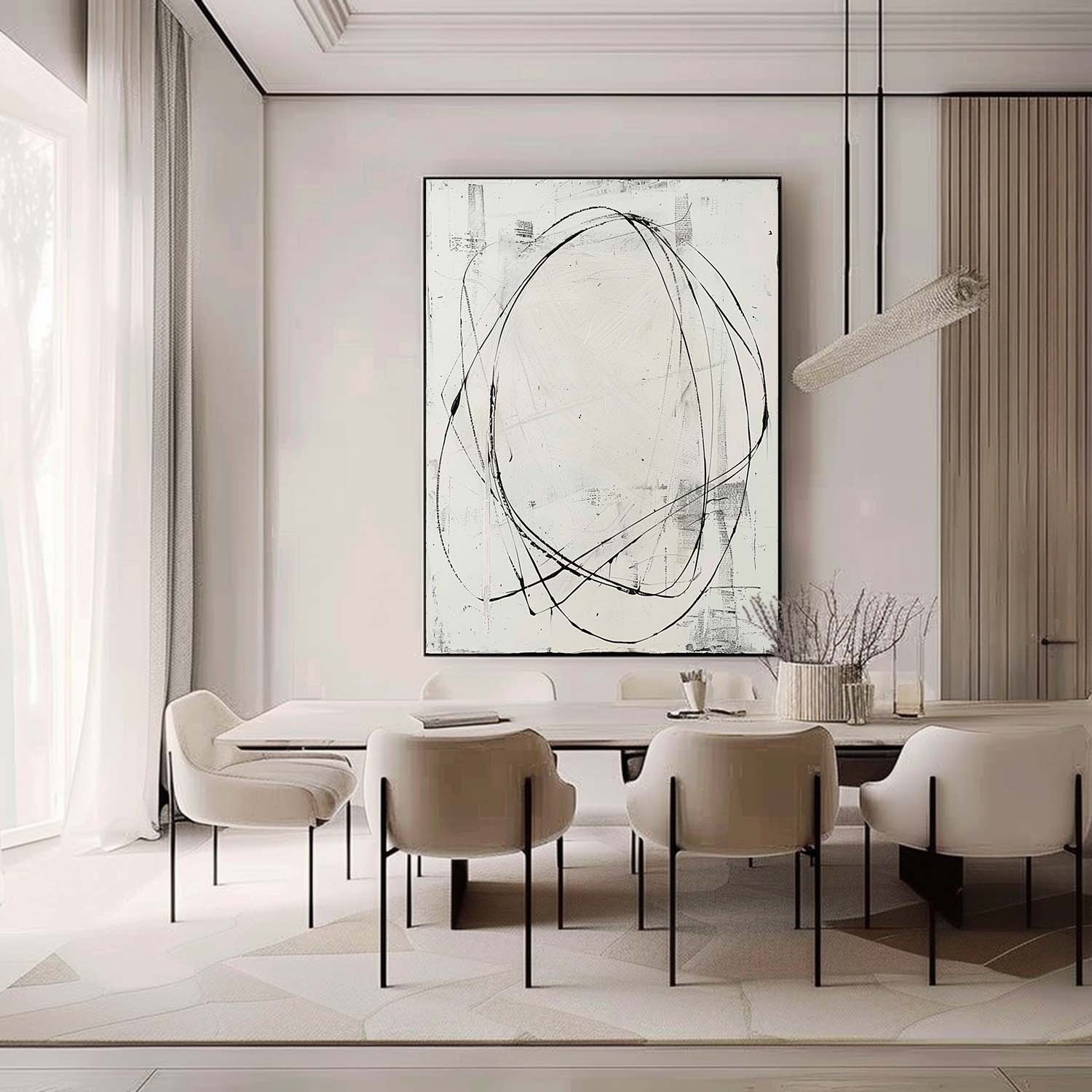 Contemporary Minimalist Art #MS060