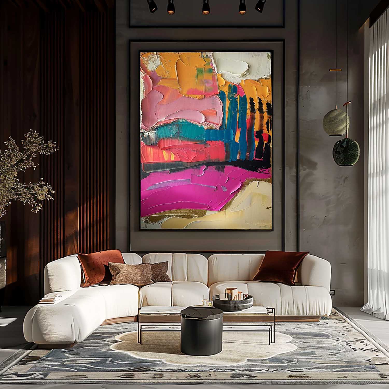 Plaster Colorful Art #MS082