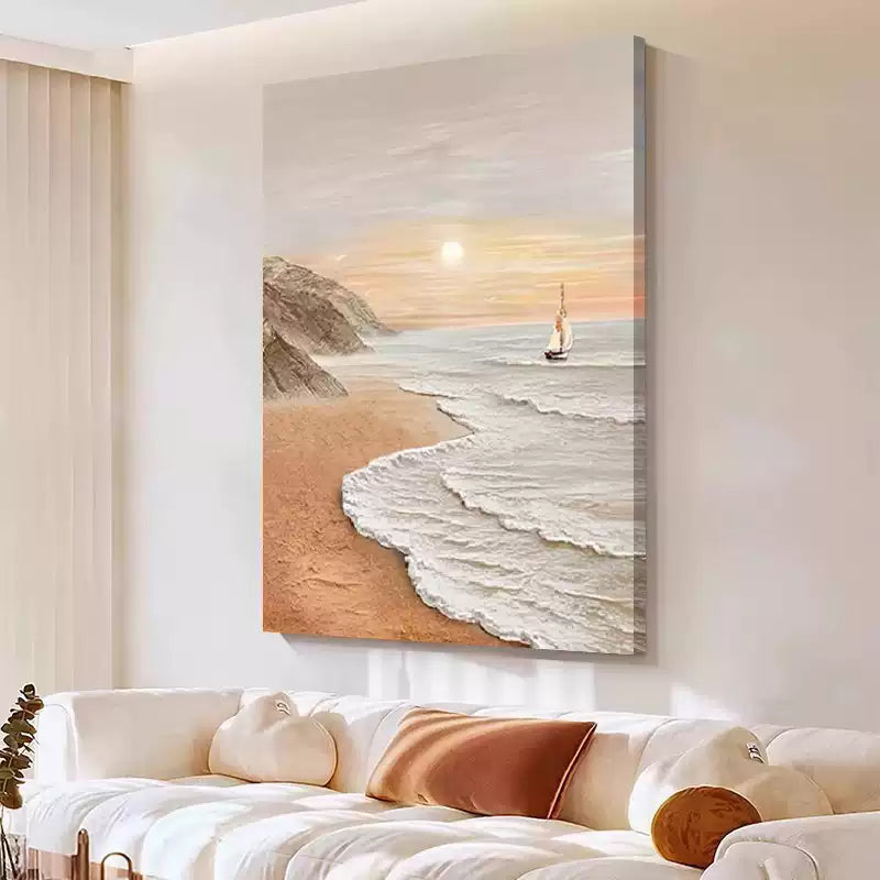 Creamy Seascape Art #AR122