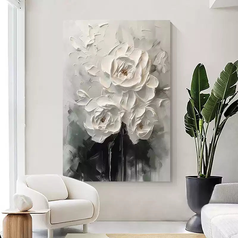 Plaster Floral Art #AR181