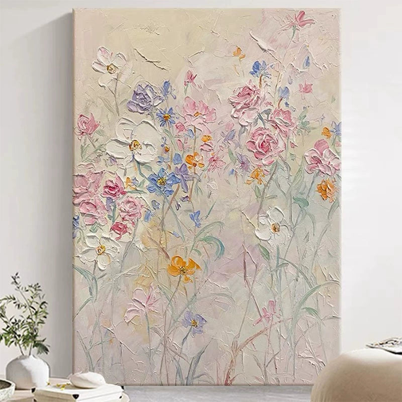 Plaster Floral Art #AR073