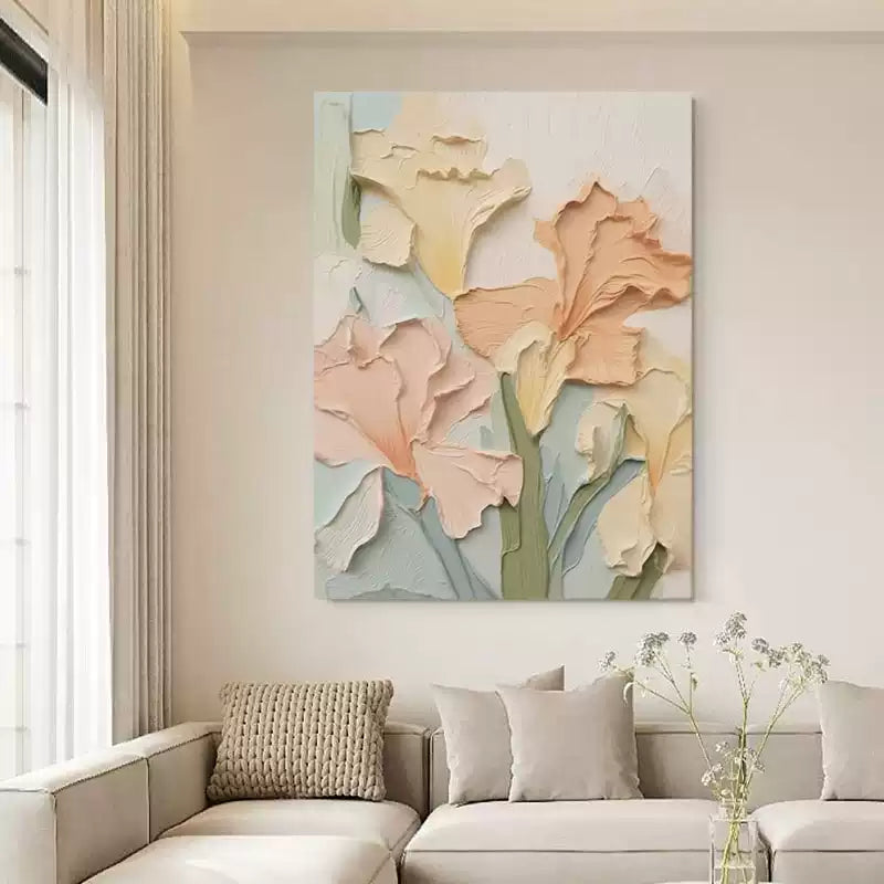 Creamy Floral Art #AR127B