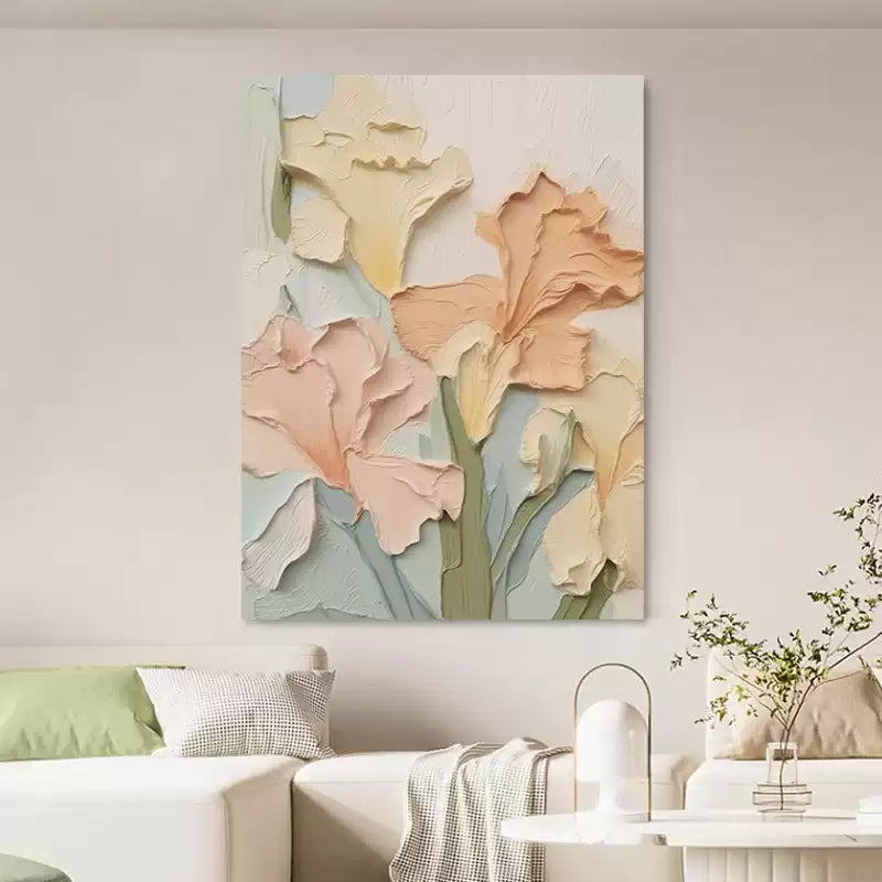 Creamy Floral Art #AR127B