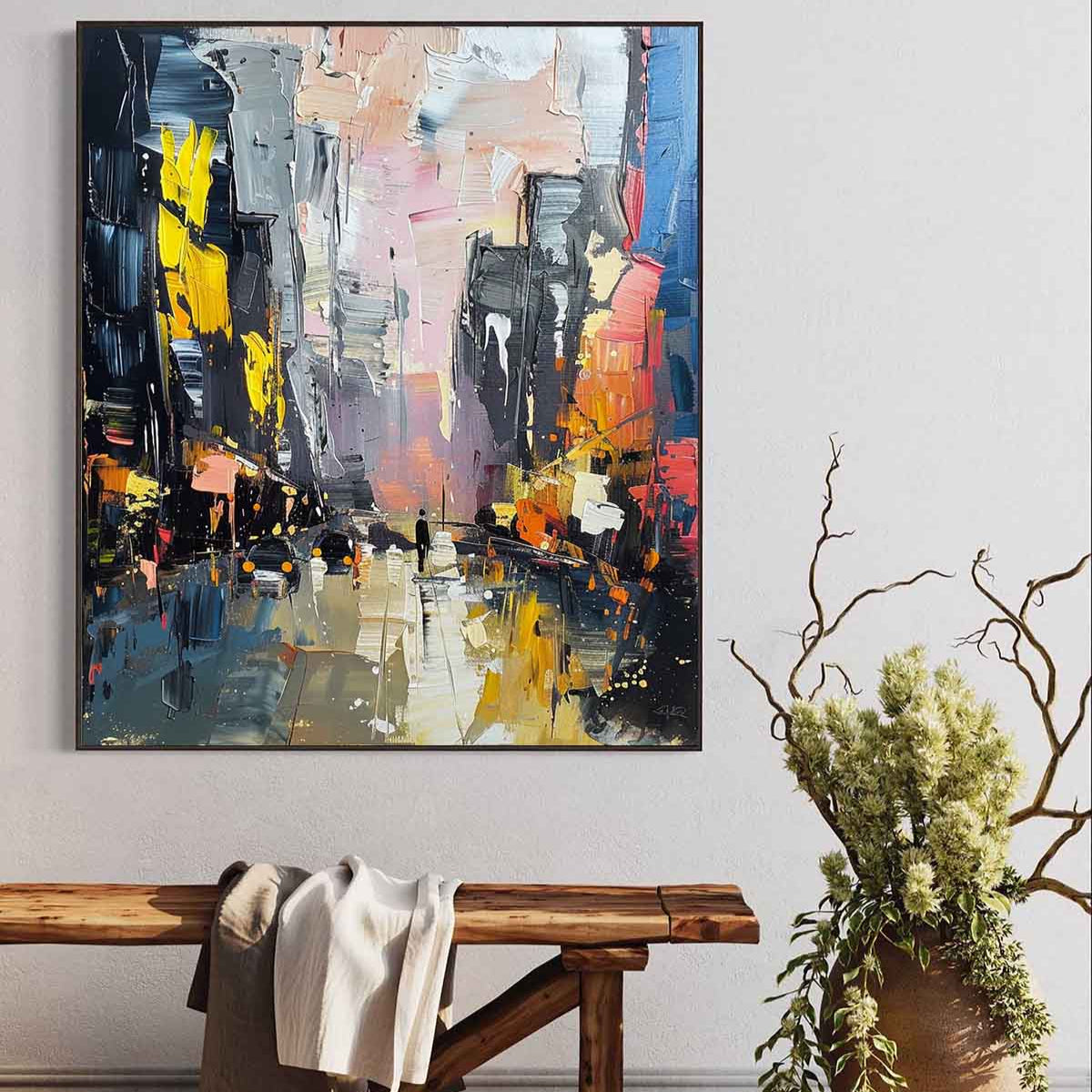 Contemporary Colorful Art #MS092